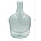 Hello Honey® 16.5" Clear Embossed Reclaimed Glass Olive Oil Bottle